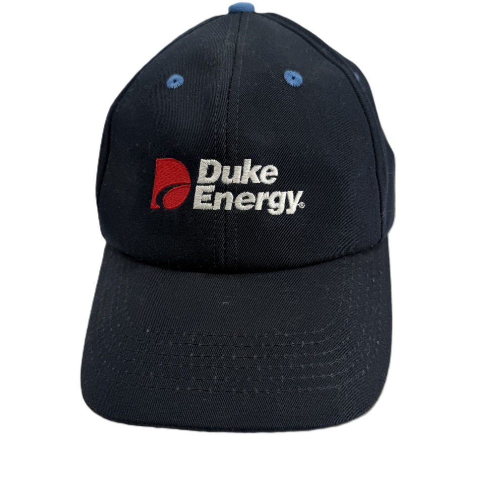 Duke Energy Baseball Cap Mens OSFA Navy Blue Embroidered Made in USA‎ K-Products